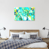Aarde 2 punt Oh Canvas Afdruk (Insitu (Slaapkamer))