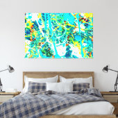 Aarde 2 punt Oh Canvas Afdruk (Insitu (Slaapkamer))