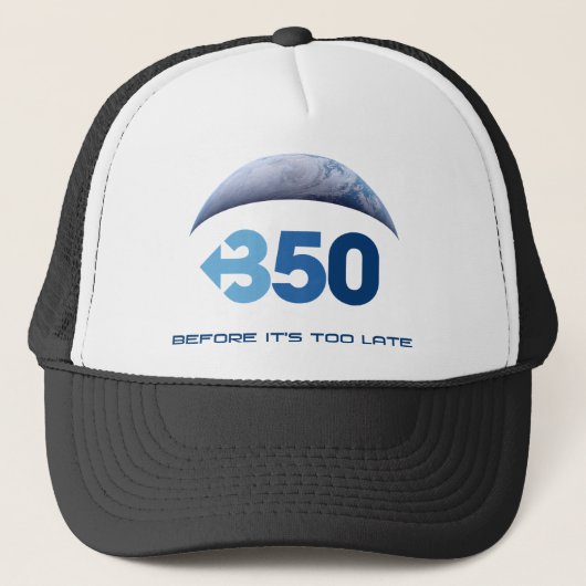 Aarde 350 trucker pet (Voorkant)