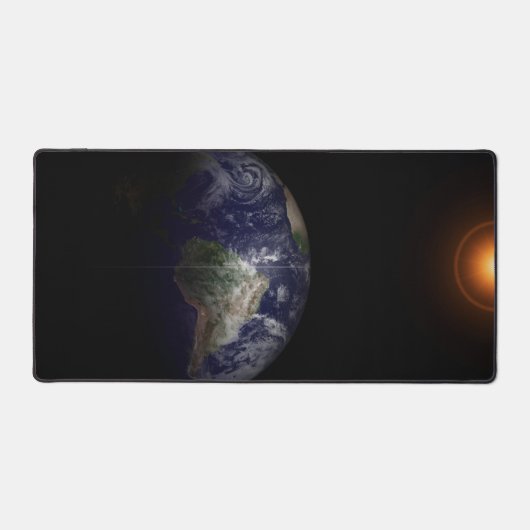 Aarde aan de Equinox. Bureaumat (Voorkant)