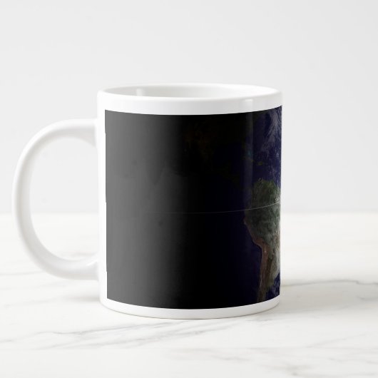 Aarde aan de Equinox. Grote Koffiekop (Links)
