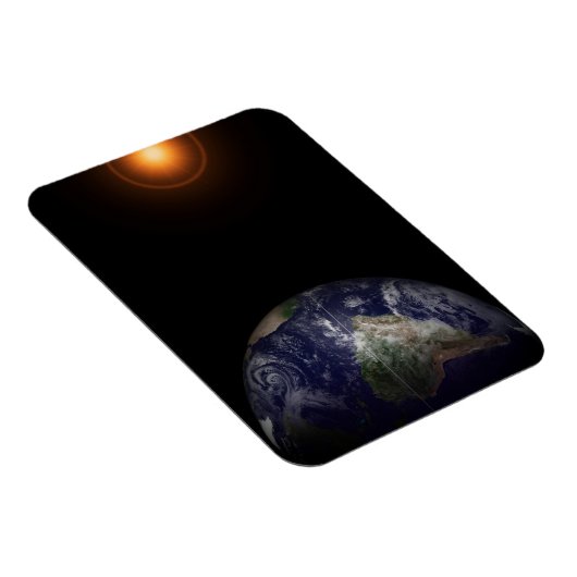 Aarde aan de Equinox. Magneet (Rechterzijde)