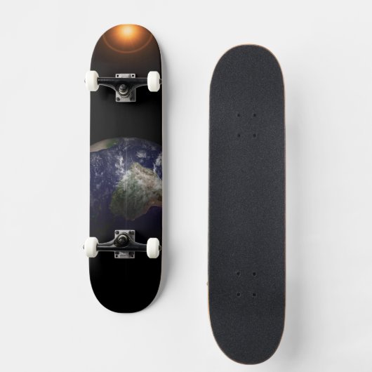Aarde aan de Equinox. Persoonlijk Skateboard (Voorkant)