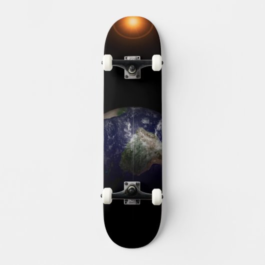 Aarde aan de Equinox. Persoonlijk Skateboard (Voorkant)