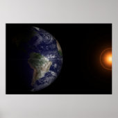 Aarde aan de Equinox. Poster (Voorkant)