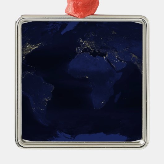 Aarde-aards-antiekeantieke halfvallichten metalen ornament (Voorkant)