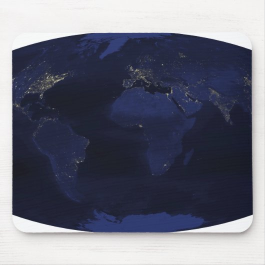 Aarde-aards-antiekeantieke halfvallichten muismat (Voorkant)