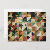 Aarde, Abstract Briefkaart (Voorkant / Achterkant)