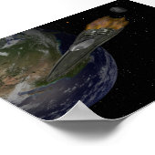 Aarde-achtige Systeem Poster (Hoek)