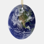 Aarde: Allebei Oost West Hemispheres Ornament (Rechts)