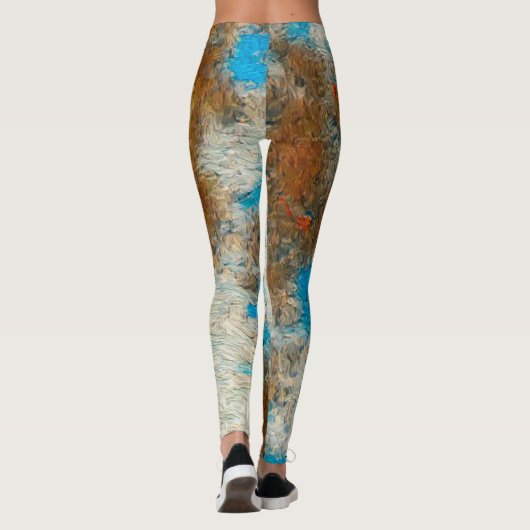 Aarde Artisan Liefde Leggings (Achterkant)