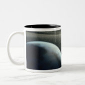 Aarde, Asteroïde Belt en Star Tweekleurige Koffiemok (Links)