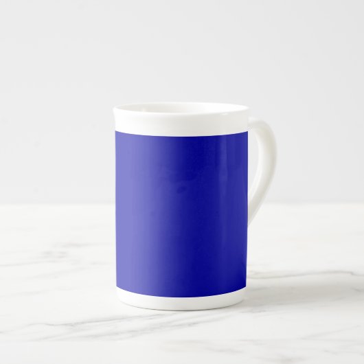 Aarde Blauw Porselein Kop (Voorkant rechts)