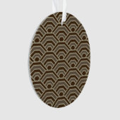 Aarde Bogen Acryl Ornament (voorkant)