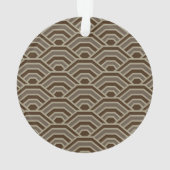 Aarde Bogen Acryl Ornament (achterkant)