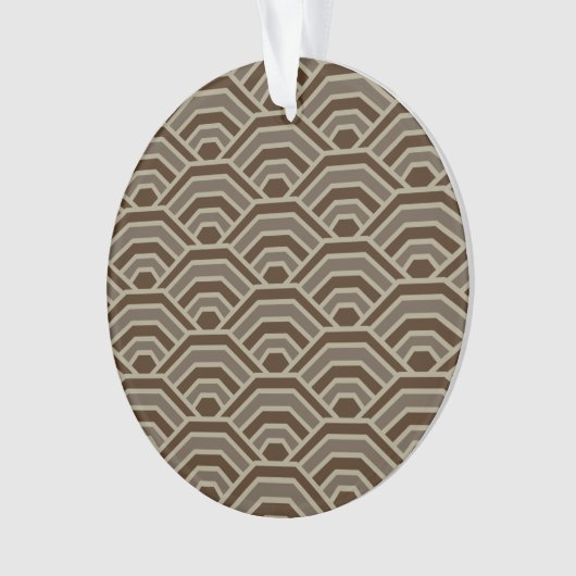 Aarde Bogen Acryl Ornament (voorkant)