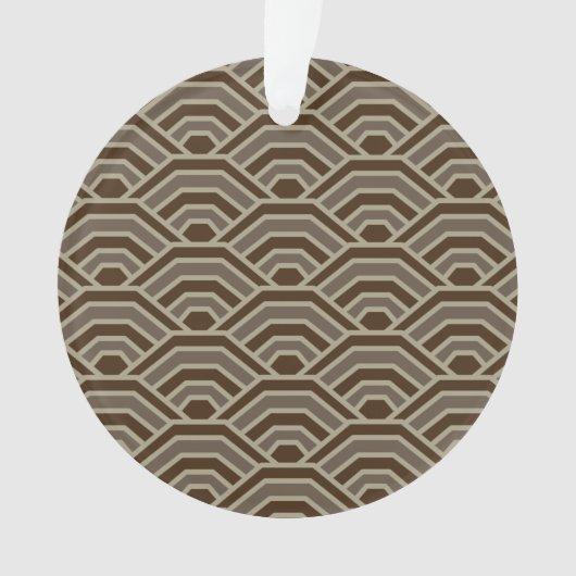Aarde Bogen Acryl Ornament (voorkant)