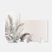 Aarde Bohemian Bloemen Veren Bruiloft Bedankdoosjes (Uitgevouwen)