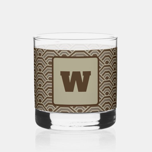 Aarde Boogschutters Whisky Glas (Voorkant)