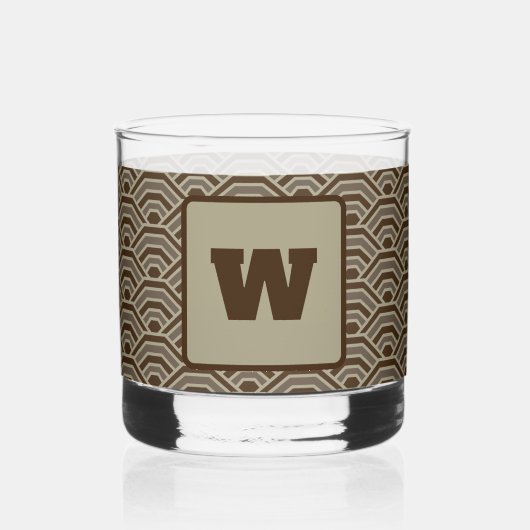 Aarde Boogschutters Whisky Glas (Achterkant)