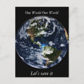 Aarde Briefkaart (Voorkant)