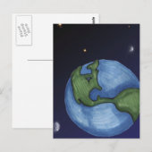 Aarde Briefkaart (Voorkant / Achterkant)