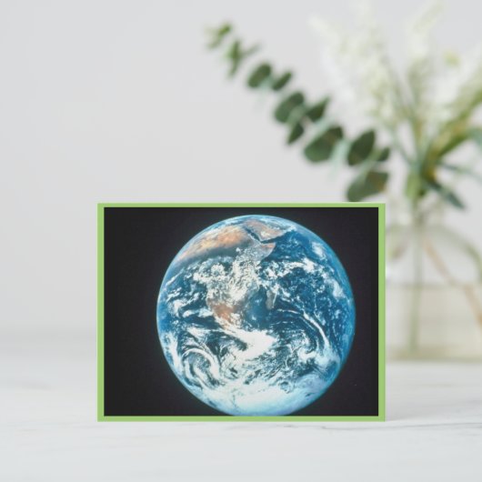 Aarde Briefkaart (Staand voorkant)