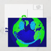 Aarde Briefkaart (Voorkant / Achterkant)