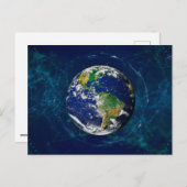 Aarde Briefkaart (Voorkant / Achterkant)