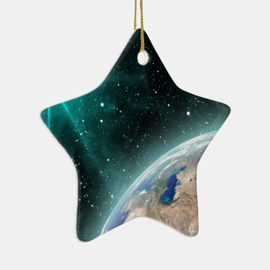 Aarde buitenruimte keramisch ornament (Rechts)