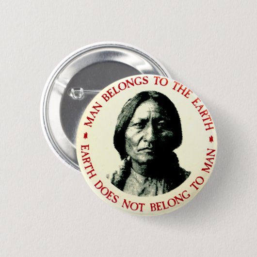 Aarde - Button (Voorkant /achterkant)