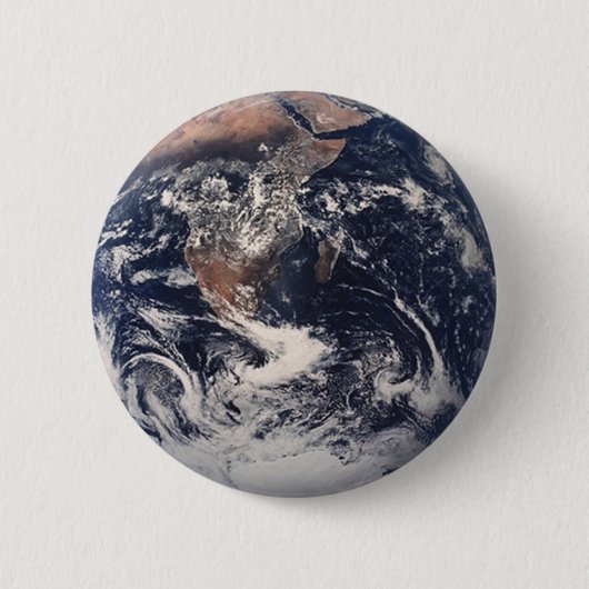 Aarde-Button Ronde Button 5,7 Cm (Voorkant)