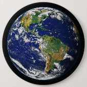 Aarde-Buttonnen Ronde Button 6,0 Cm (Voorkant)