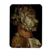 Aarde, c.1570 (olie op het paneel) magneet (Verticaal)