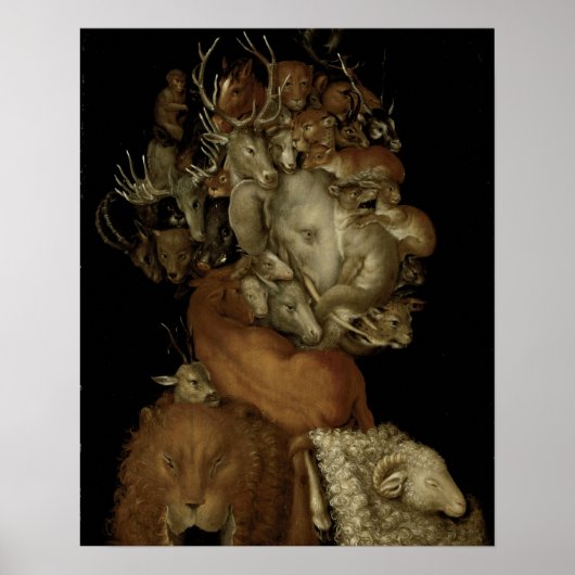 Aarde, c.1570 (olie op het paneel) poster (Voorkant)