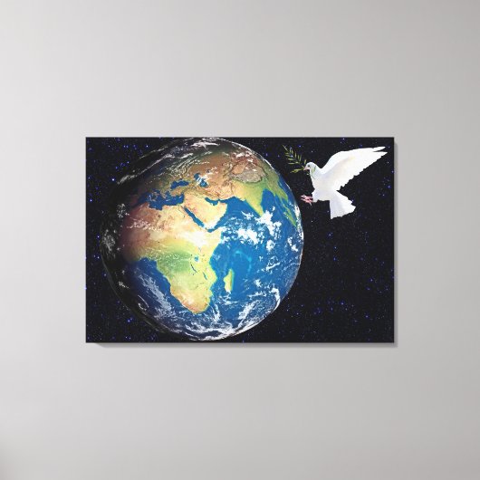 Aarde Canvas Afdruk (Voorkant)