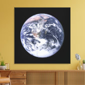 Aarde Canvas Afdruk (Insitu (Woonkamer))