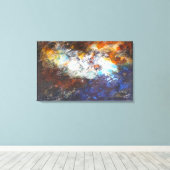 Aarde Canvas Afdruk (Insitu (Houten vloer))