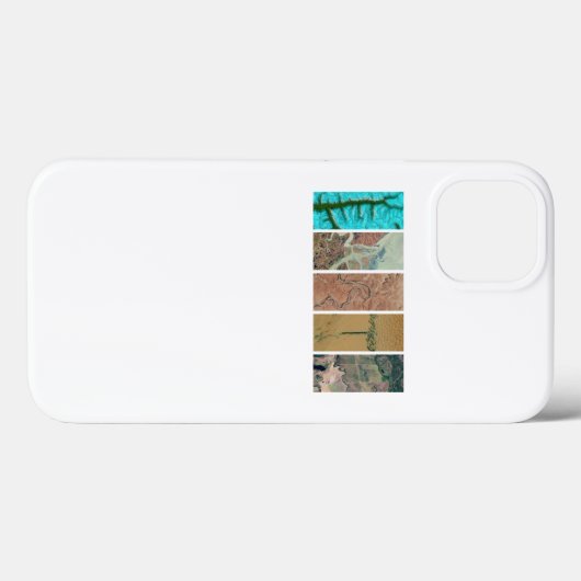 Aarde Case-Mate iPhone Case (Achterkant (horizontaal))