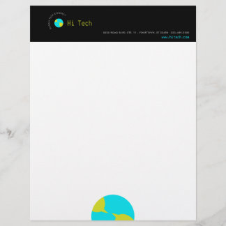 Aarde Chat Briefhoofd Ontwerp