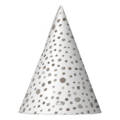 Aarde Confetti Waterverf Stippen Feesthoed Feesthoedjes (Links)