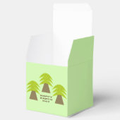Aarde-dag bomen gepersonaliseerd bedankdoosjes (Geopend)