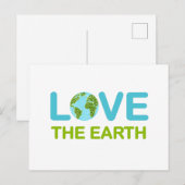 Aarde-dag Briefkaart (Voorkant / Achterkant)