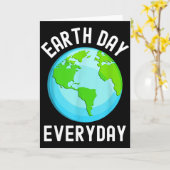 Aarde Dag Elke Dag Aarde  Kaart (Gele Bloem)
