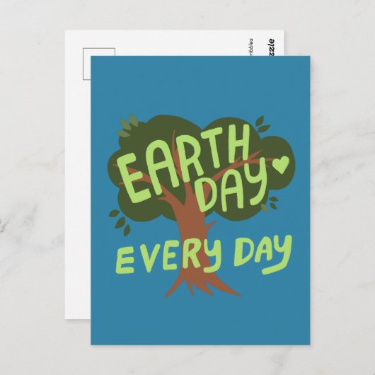 AARDE DAG ELKE DAG BRIEFKAART (Voorkant / Achterkant)