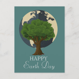 aarde dag elke dag, ga groen, Save Our Planet Briefkaart