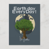 aarde dag elke dag, ga groen, Save Our Planet Briefkaart (Voorkant)