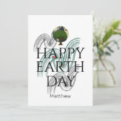 aarde dag elke dag, ga groen, Save Our Planet Kaart (Staand voorkant)