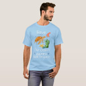 aarde dag elke dag, ga groen, Save Our Planet T-shirt (Voorkant volledig)