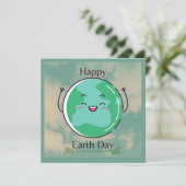 Aarde Dag Feest (Staand voorkant)